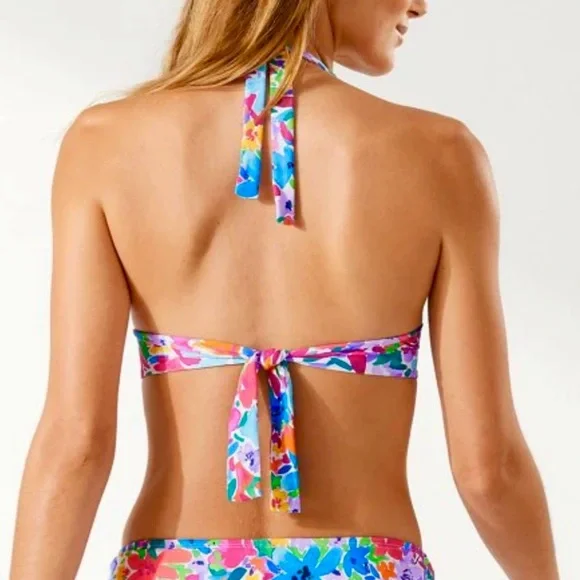 Tommy Bahama Watercolor Floral Underwire Cup Bra, 34D or 36C - Picture 4 of 12